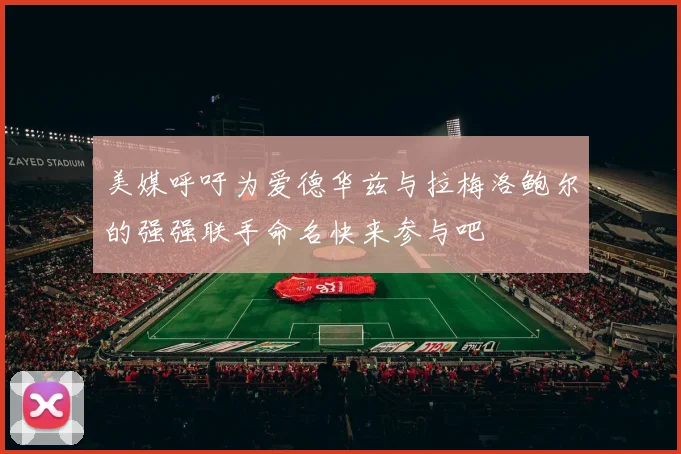美媒呼吁为爱德华兹与拉梅洛鲍尔的强强联手命名快来参与吧