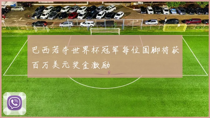 巴西若夺世界杯冠军每位国脚将获百万美元奖金激励