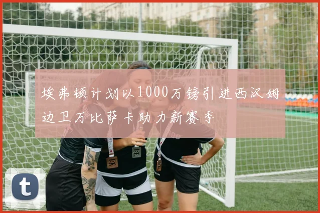 埃弗顿计划以1000万镑引进西汉姆边卫万比萨卡助力新赛季
